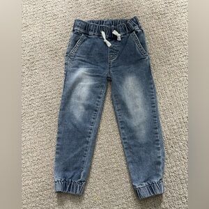 Little Bipsy Classic denim joggers 3t/4t